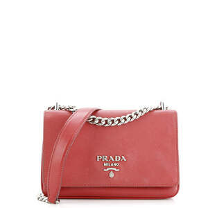 Prada Chain Flap Crossbody Bag Saffiano #190359P10B